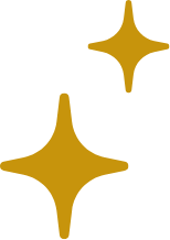 Two decorative stars